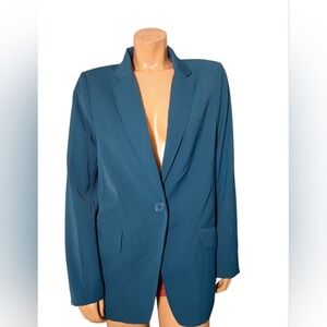 Max Studio‎ women's Deep Blue Blazer Size L